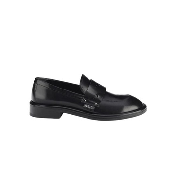 Metallic Leather Loafer