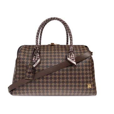 Leather hand bag