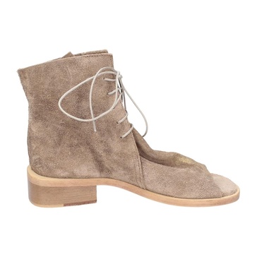 Vintage Suede Ankle Boots