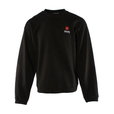 Black Cotton Sweater for Men