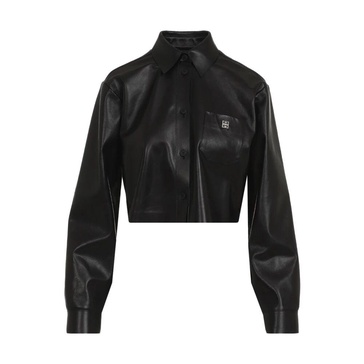 001 Black Shirt Jacket