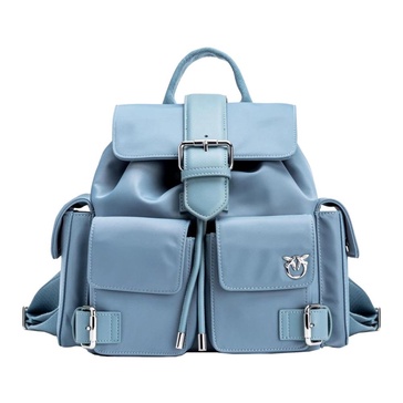 Multipocket Cool Blue Shin Nickel Backpack
