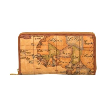 Classic Geo Zip Around Wallet