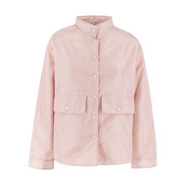 Nylon Blouson Jacket with Large Pockets