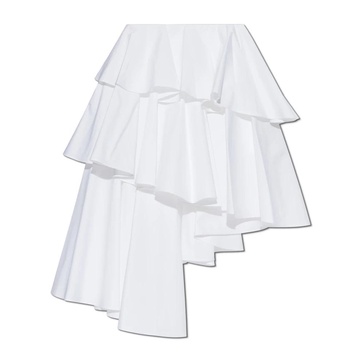 Asymmetric skirt