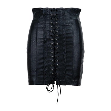 Short Dress with Square Neckline