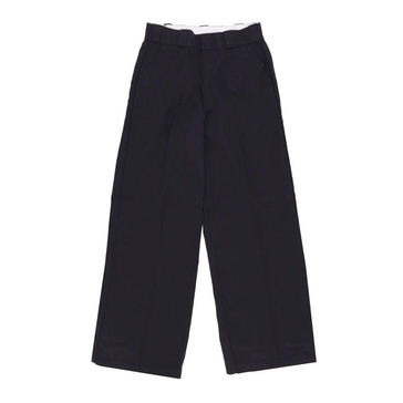 Structured Black Long Pants