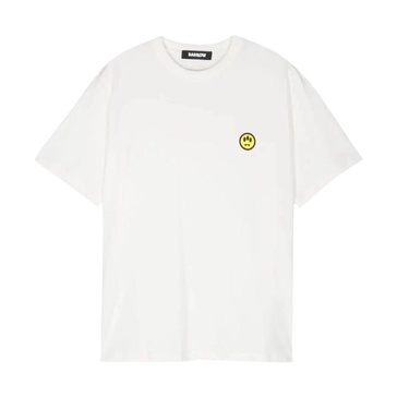 Smile Crew Neck Cotton T-shirt