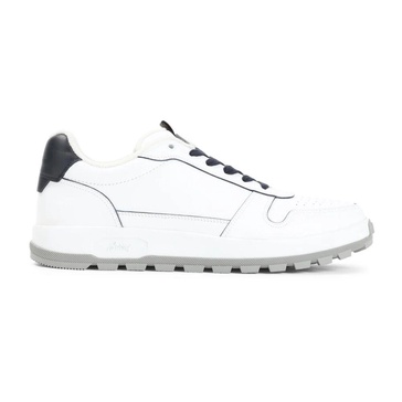 White Leather Sneakers Stylish Comfortable