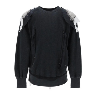 inside-out sweatshirt