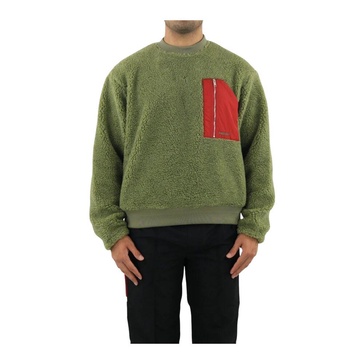 Fleece Top in Khaki