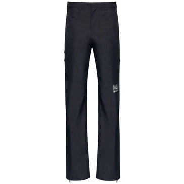 Black Classic Button-Front Jeans
