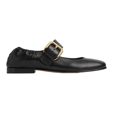 Flat Shoes with Intrecciato Detail
