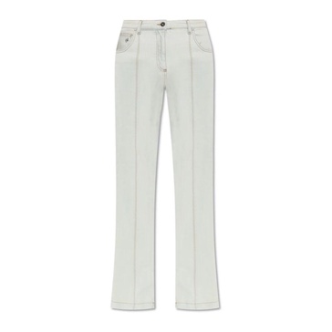 Jeans with flared legs