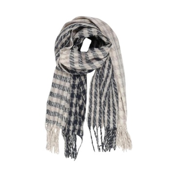 Grey Checkered Scarf for Fall/Winter