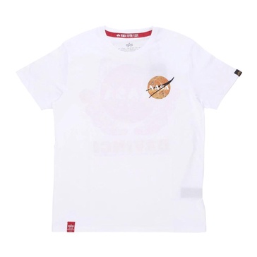 NASA Davinci Tee White Mens T-Shirt