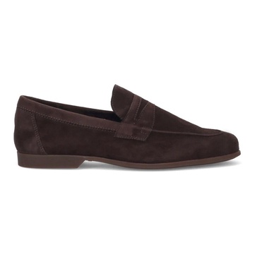 Brown Suede Moccasin Shoes