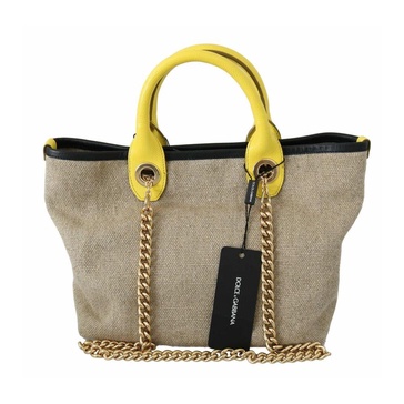 Beige Shoulder Sling Tote Bag