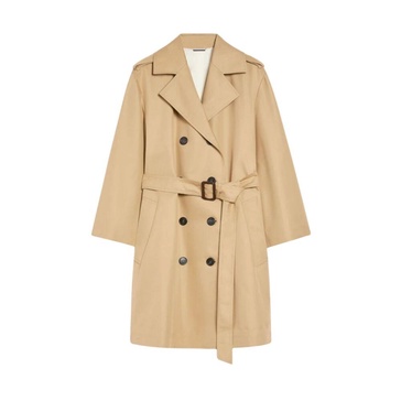 Elodia Trench Coat Beige