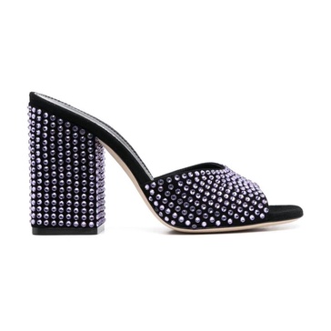 Sabot with crystals