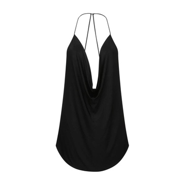 Fluid Knitted Viscose Stretch Jersey Top