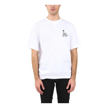 Cotton T-shirt with Embroidery