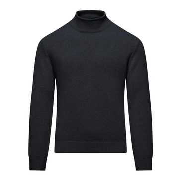 Soft Wool Mock Neck Sweater