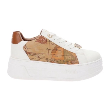Faux Leather Women's Sneakers Stylish Comfort
