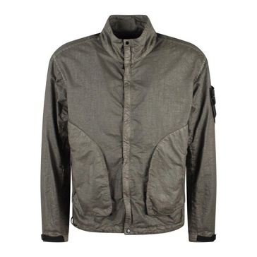 Nylon Panama Jacket with Marbled Effect