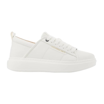 White Vegan Leather EcoWembley Sneakers