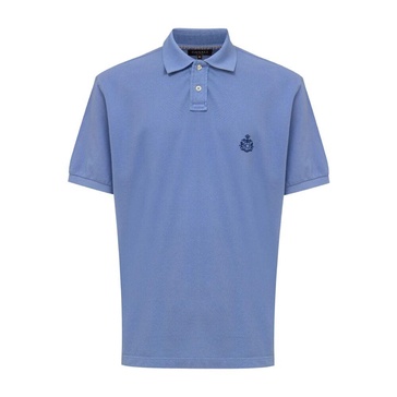 Blue Short Sleeve Polo Shirt