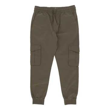 Nylon Cargo Jogger Pants