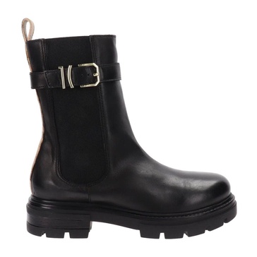 Leather Ankle Boots Elegant High Quality