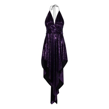Women Clothing Dress Purple SS23