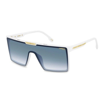 White/Blue Shaded Victory Sunglasses