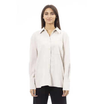 Button-Up Shirt - Front Pocket - AD8890L