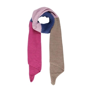 Striped Knitted Scarf