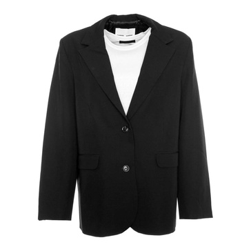 Broken Collar Blazer with Pockets