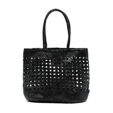 Handwoven Eclipse Basket Bag