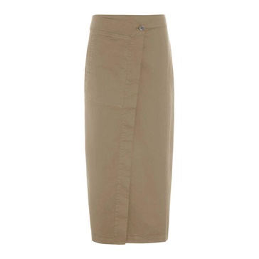 Wrap Skirt Nutmeg Beige