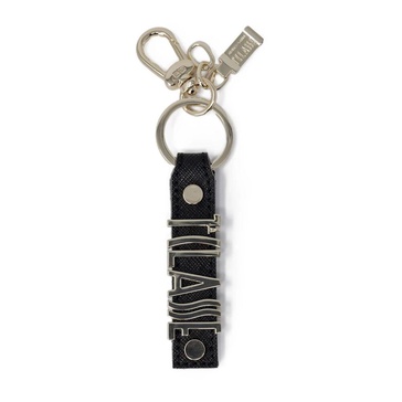Black Leather Keychain
