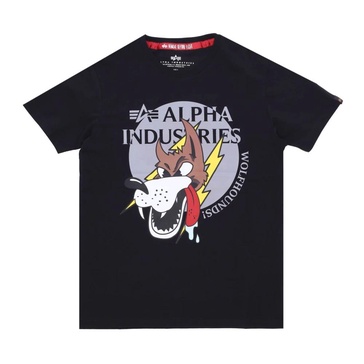 Wolfhounds Tee Black T-shirt