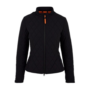 Blue Zip-Front Jackets with Multiple Pockets