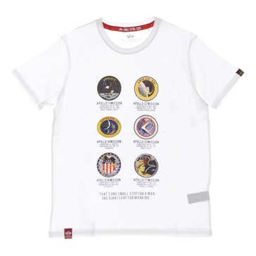 NASA Mission Tee White Mens T-Shirt