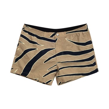 Animal Print Swim Shorts