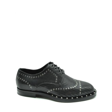 Marsala leather derby shoes
