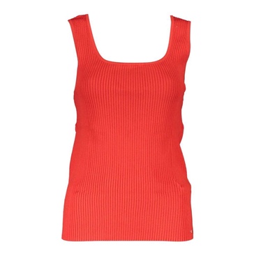 Red Wide Strap Tank Top