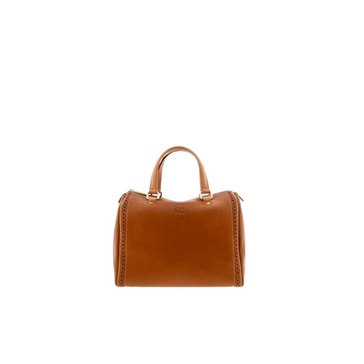 Andy 7 Camel Leather Handbag