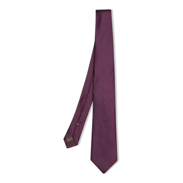 Geometric Circle Silk Tie