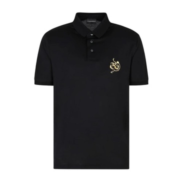 Black Polo Shirt Wisdom Prosperity